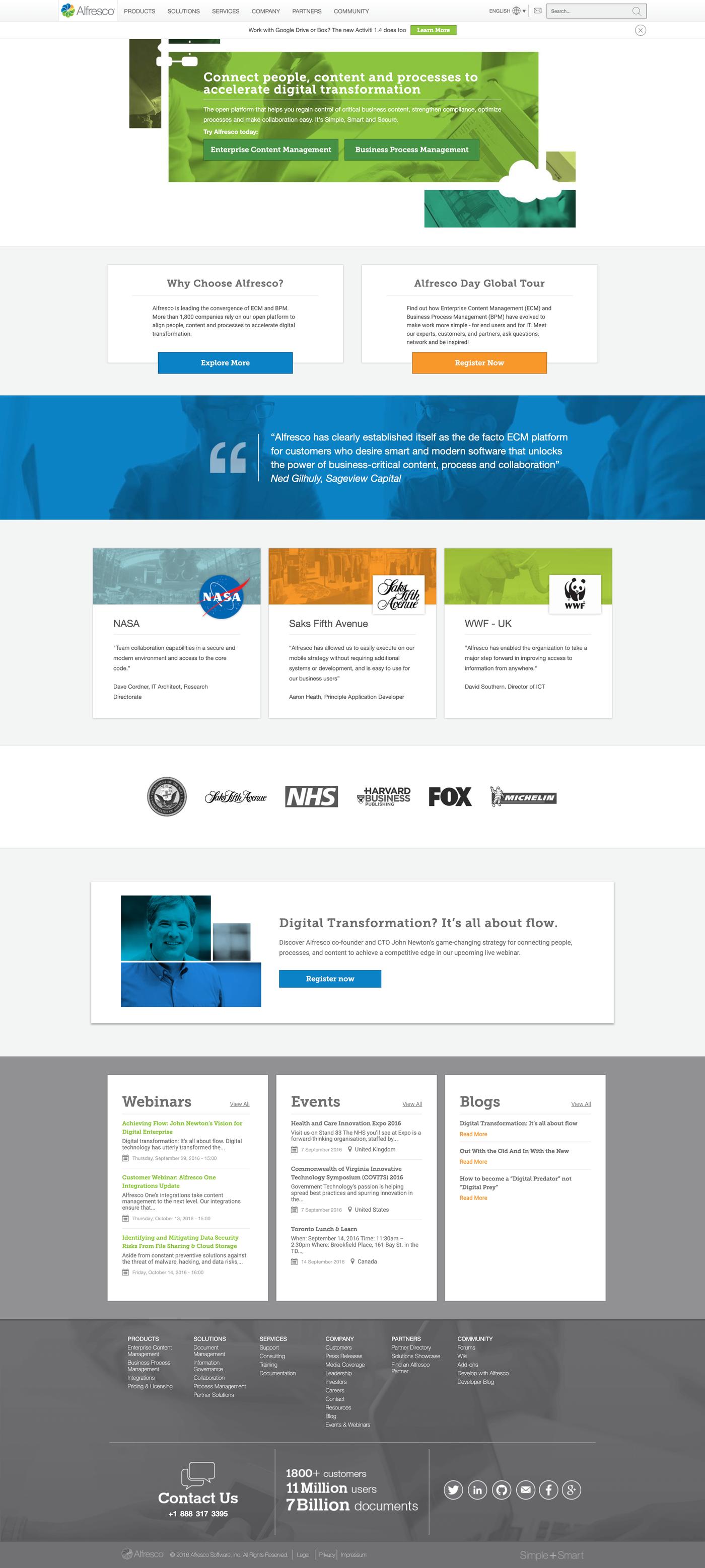 Alfresco.com — 2016